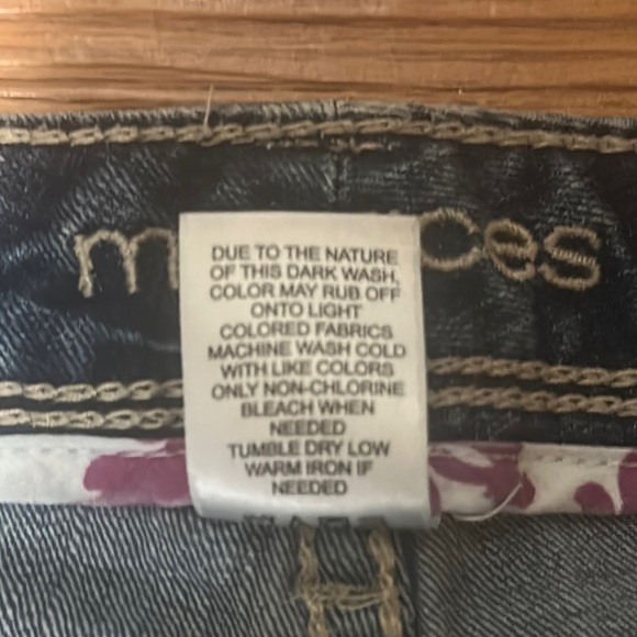 Maurices Blue Flare Wide Leg Jeans Size 5/6 Short Good Condition Make an Offer! - Picture 6 of 11